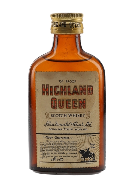 Highland Queen Bottled 1960s 5cl / 40%