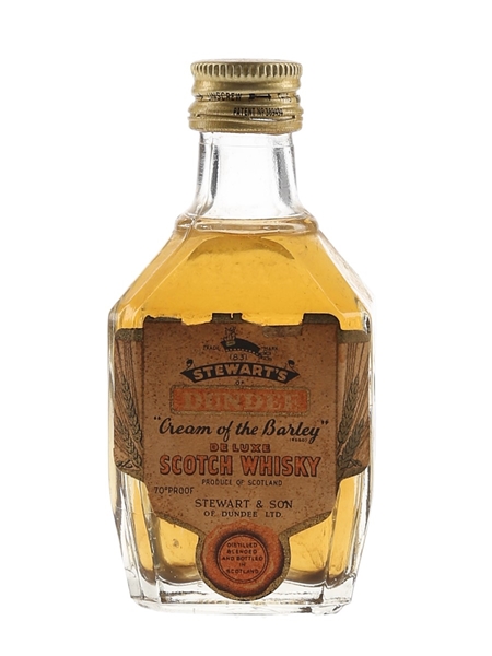 Stewart's Cream Of The Barley De Luxe Bottled 1960s 5cl / 40%