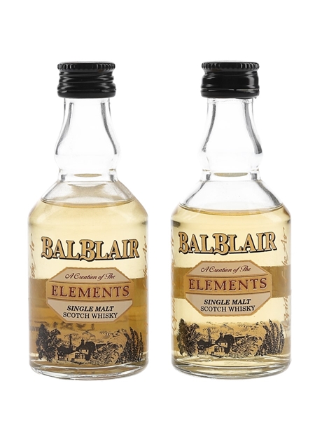 Balblair Elements Bottled 1990s 2 x 5cl / 40%