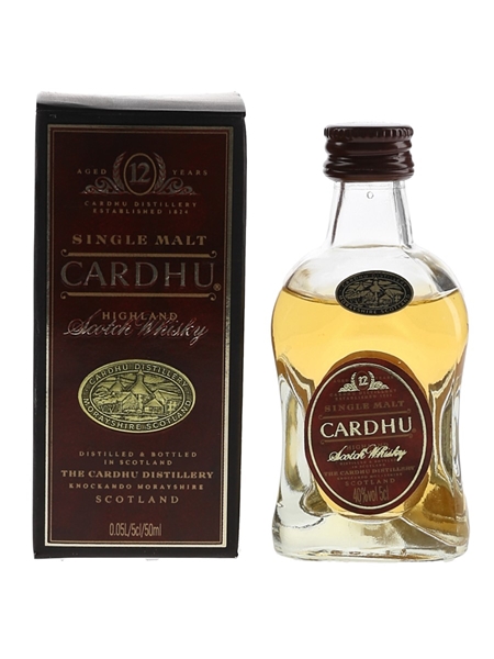 Cardhu 12 Year Old  5cl / 40%