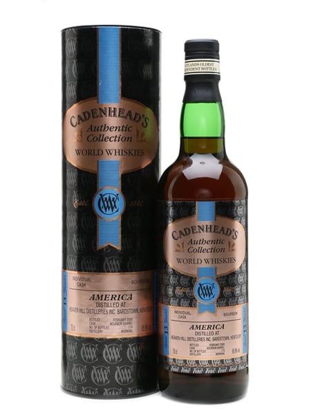 Heaven Hill 13 Year Old Single Cask Bottled 2000 - Cadenhead's World Whiskies 70cl / 65.9%