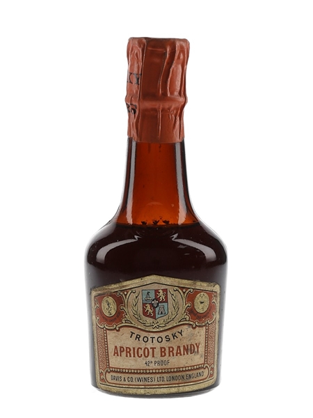 Trotosky Apricot Brandy Bottled 1950s 5cl / 24%