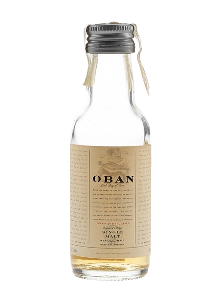 Oban 14 Year Old Bottled 1990s 5cl / 43%