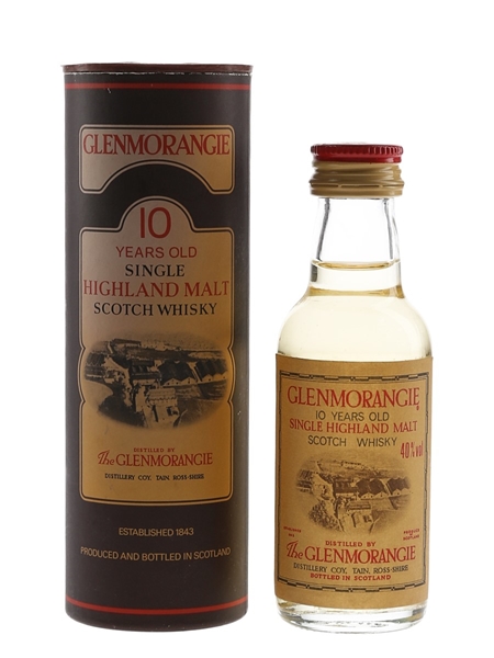 Glenmorangie 10 Year Old Bottled 1980s 5cl / 40%