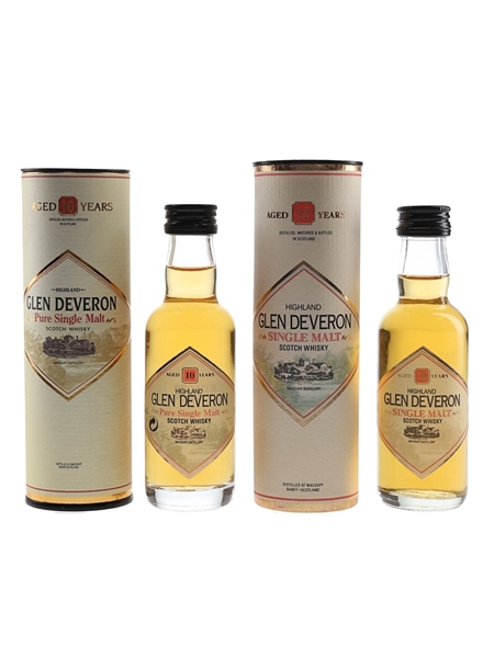 Glen Deveron 10 & 12 Year Old  2 x 5cl / 40%