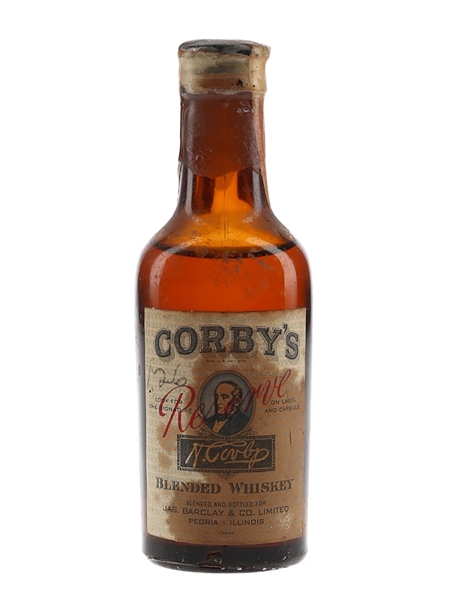 Corby's Reserve Bottled 1950s-1960s 4.7cl / 43%