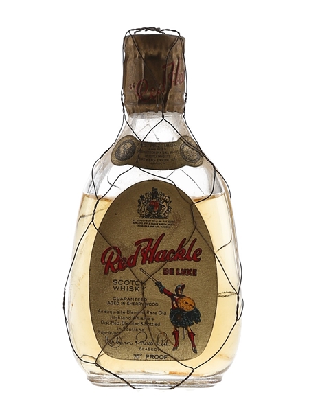 Red Hackle De Luxe Bottled 1950s-1960s 5cl / 40%