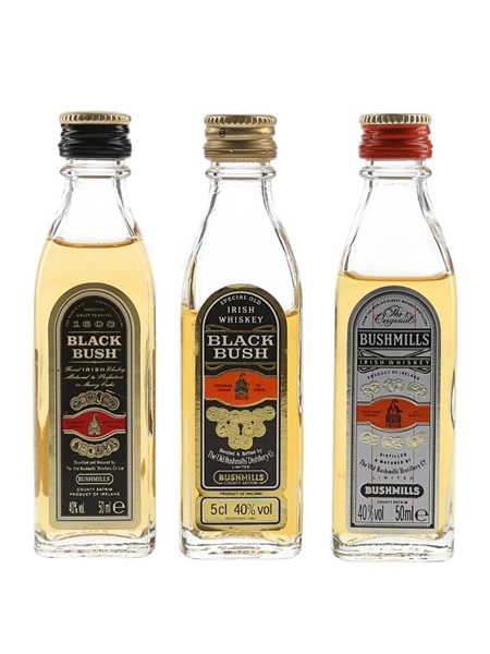 Bushmills The Original, Bushmills Black Bush 1608 & Bushmills Special Old  3 x 5cl / 40%