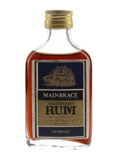 Mainbrace Demerara Navy Rum Bottled 1960s-1970s 5cl / 40%