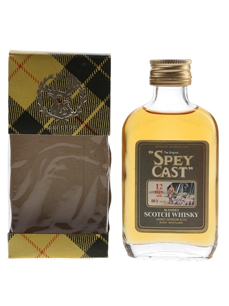 Spey Cast 12 Year Old De Luxe Bottled 1980s 5cl / 40%