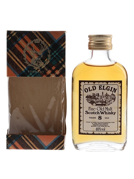 Old Elgin 8 Year Old Bottled 1980s - Gordon & MacPhail 5cl / 40%