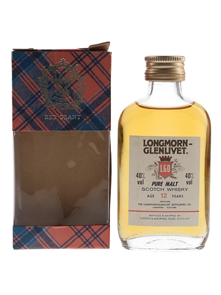 Longmorn Glenlivet 12 Year Old Bottled 1980s 5cl / 40%