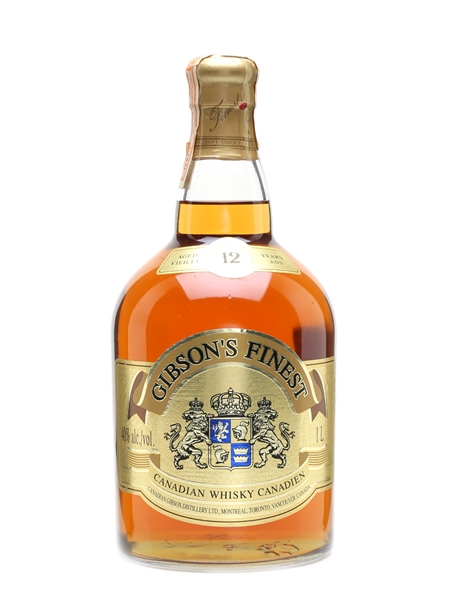 Gibson's Finest 12 Year Old 1981  100cl / 40%