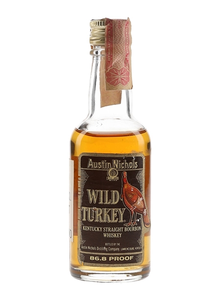 Wild Turkey Bottled 1980s - Atkinson, Baldin & Co. 5cl / 43.4%