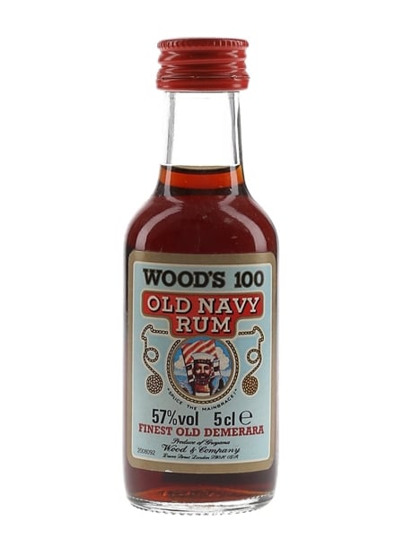 Wood's 100 Old Navy Rum  5cl / 57%