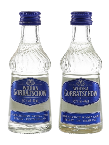 Gorbatschow Vodka  2 x 4cl / 37.5