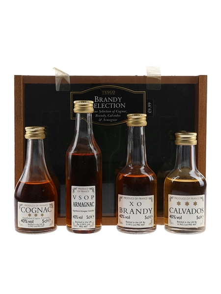 Tesco Brandy Selection  4 x 5cl / 40%