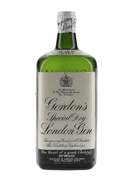 Gordon's Special Dry London Gin Bottled 1950s-1960s - Spring Cap 75cl / 40%