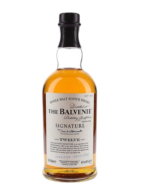 Balvenie Signature 12 Year Old Batch 001 70cl / 40%