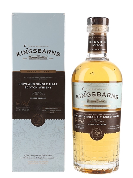 Kingsbarns Dream To Dram  70cl / 46%