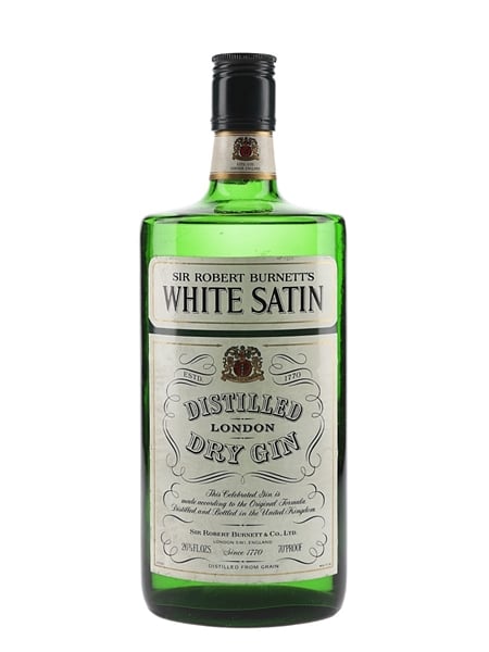 Sir Robert Burnett's White Satin Gin Bottled 1970s 75.7cl / 40%