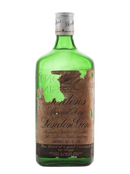 Gordon's Special Dry London Gin Bottled 1970s 75.7cl / 40%