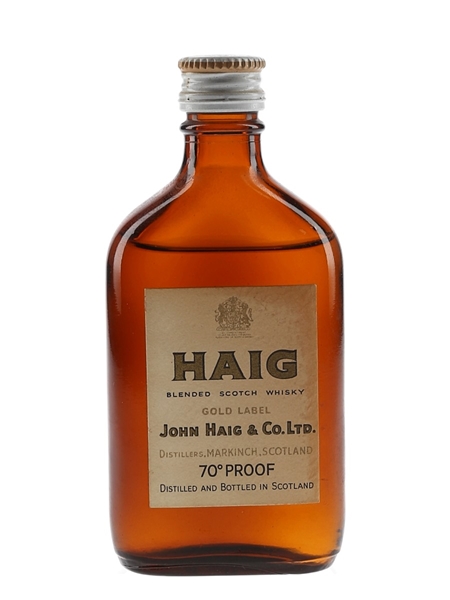 Haig Gold Label Bottled 1960s 5cl / 40%