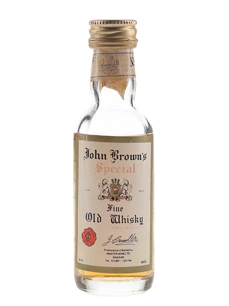 John Brown's Special Bottled 1970s-1980s - Malta 5cl / 40%