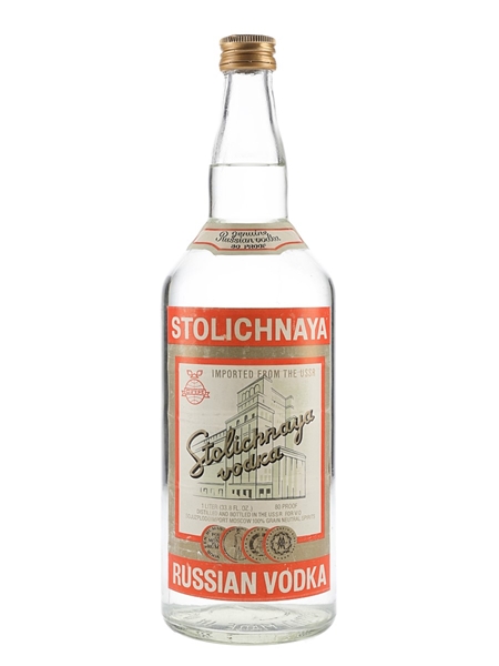 Stolichnaya Russian Vodka  100cl / 40%