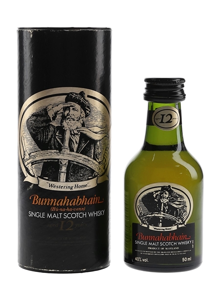 Bunnahabhain 12 Year Old Bottled 1980s 5cl / 40%