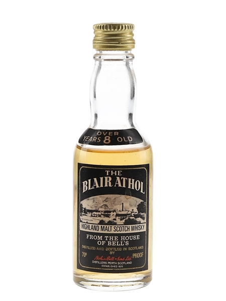 Blair Athol 8 Year Old Bottled 1970s 5cl / 40%