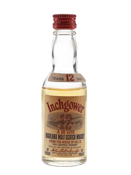 Inchgower 12 Year Old Bottled 1970s 5cl / 40%