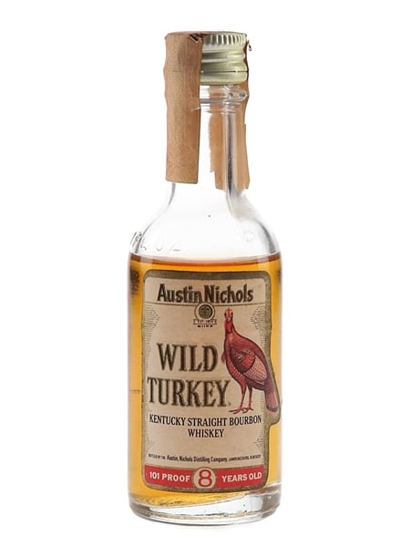 Wild Turkey 8 Year Old Bottled 1970s-1980s - Austin Nichols 5cl / 50.5%