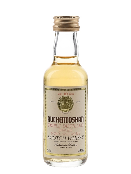 Auchentoshan 10 Year Old Bottled 1980s 5cl / 43%