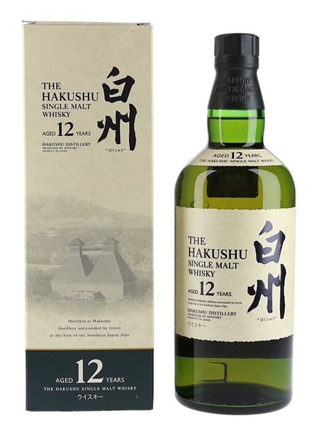 Hakushu 12 Year Old Morrison Bowmore 70cl / 43.5%