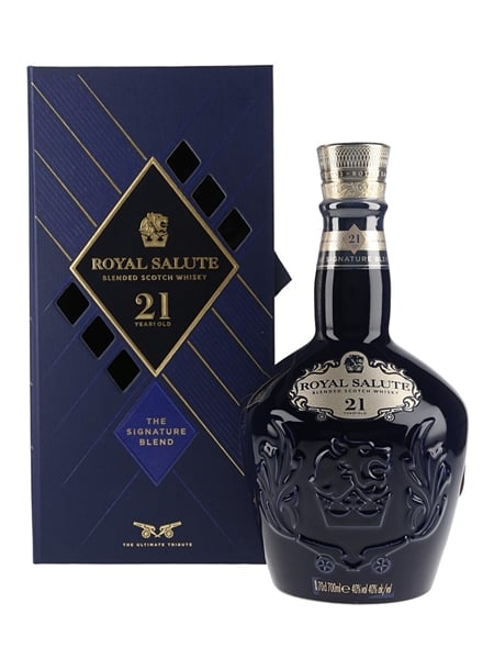 Royal Salute 21 Year Old The Signature Blend Bottled 2021 - Wade Porcelain Flagon 70cl / 40%