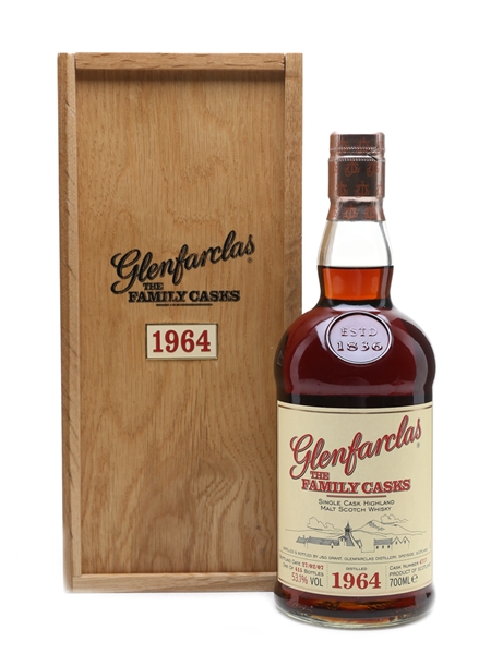 Glenfarclas 1964 The Family Casks Cask No. 4717 70cl / 53.1%