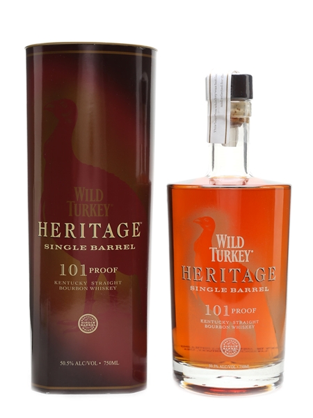 Wild Turkey Heritage Single Barrel 101 Proof 75cl / 50.5%