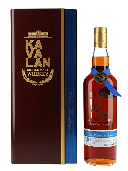 Kavalan Solist Pedro Ximenez Cask Bottled 2016 70cl / 57.1%