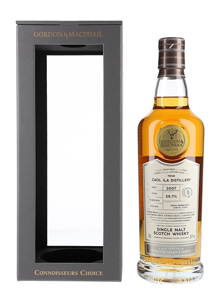 Caol Ila 2007 13 Year Old Connoisseurs Choice Bottled 2021 - Gordon & MacPhail 70cl / 59.7%