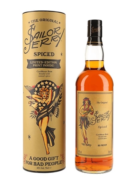 Sailor Jerry The Original Spiced Rum  70cl / 40%