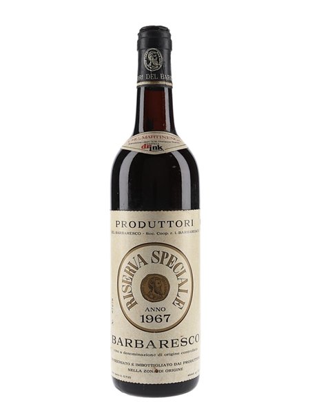 Barbaresco Riserva Speciale 1967 Martinenga Produttori Del Barbaresco 72cl / 13.5%