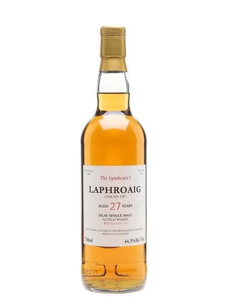 Laphroaig 1988 The Syndicate 27 Year Old 70cl / 44.3%