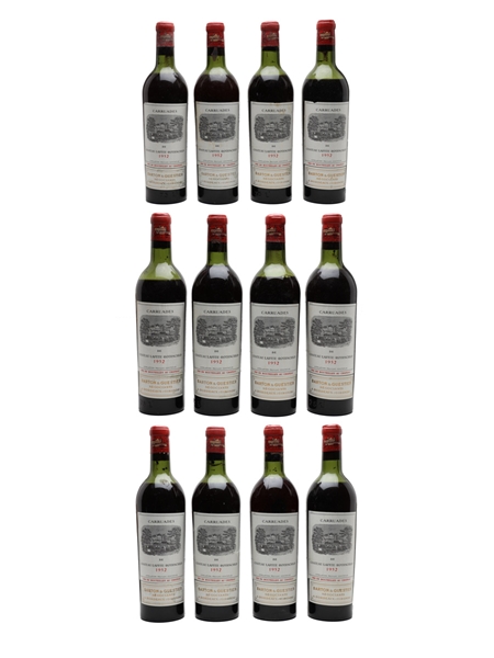 Carruades De Lafite 1952 Pauillac 12 x 75cl