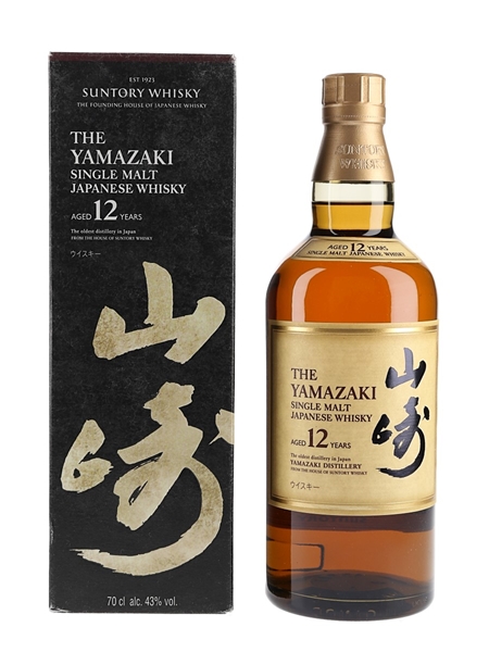 Yamazaki 12 Year Old Bottled 2017 70cl / 43%