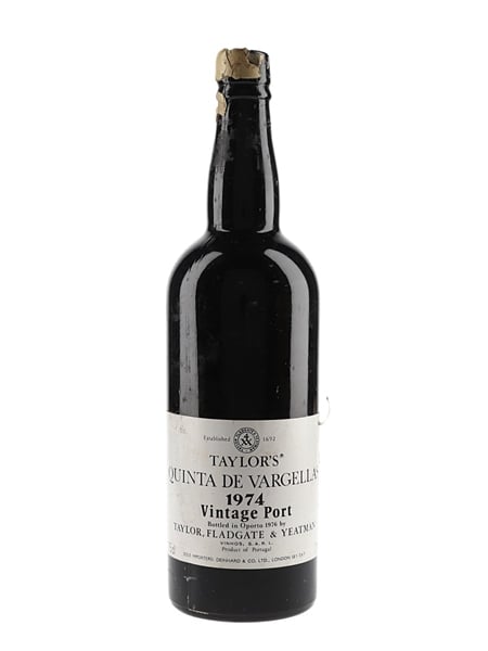 Taylors 1974 Quinta De Vargellas Bottled 1976 - Taylor, Fladgate & Yeatman 75cl / 21%