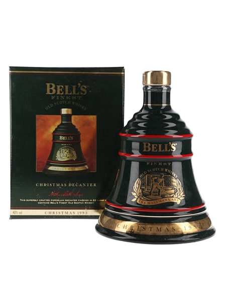 Bell's Christmas 1993 Ceramic Decanter The Art Of Distilling No.4 70cl / 40%