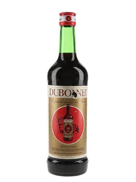 Dubonnet Wine Aperitif Bottled 1970s - Schweppes 75cl / 17%