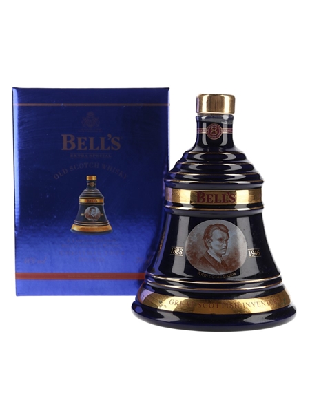 Bell's Christmas 2004 8 Year Old Ceramic Decanter John Logie Baird 70cl / 40%