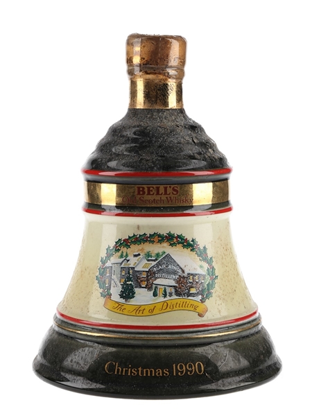 Bell's Christmas 1990 Ceramic Decanter The Art Of Distilling 75cl / 43%